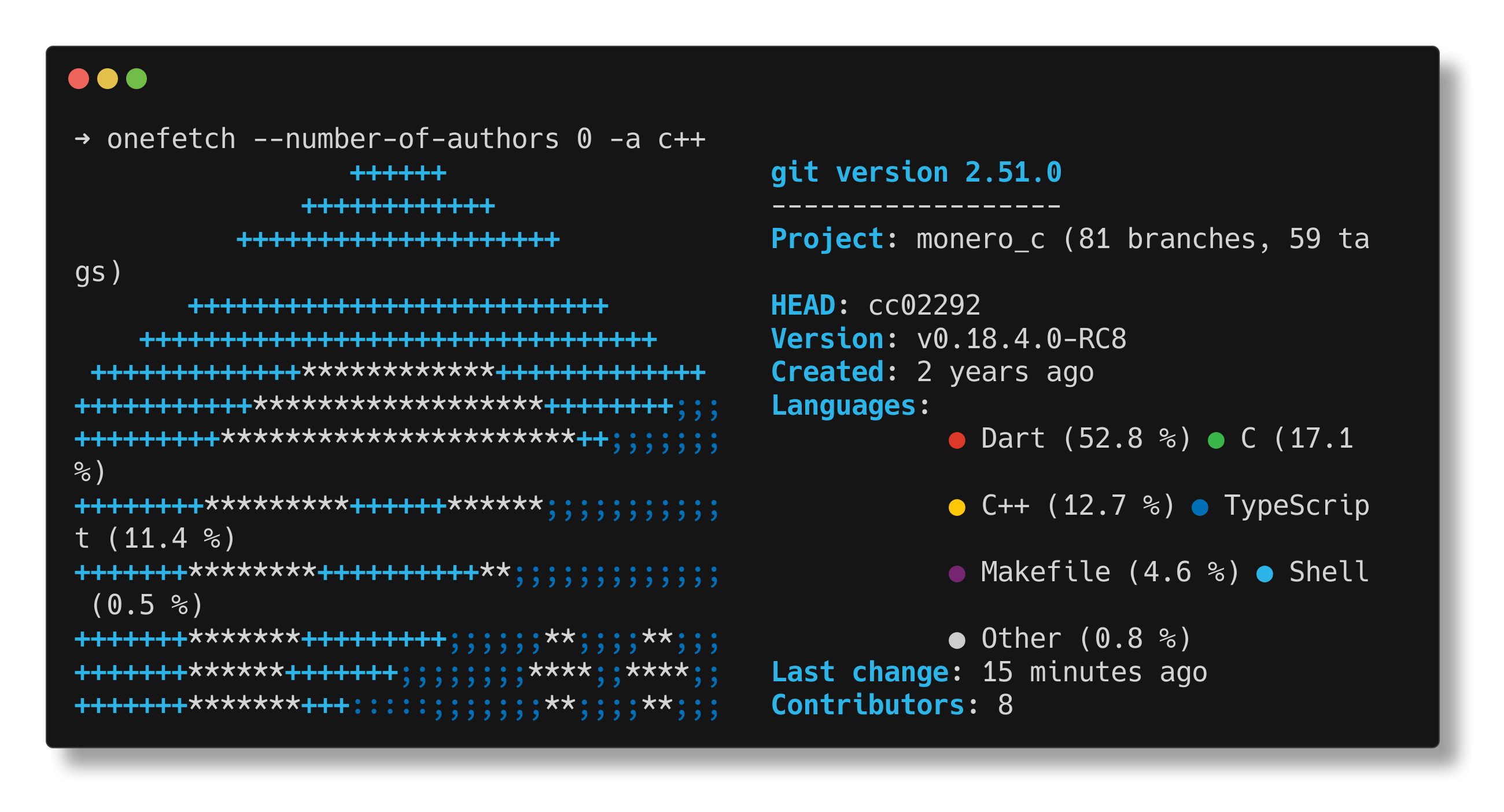 monero_c onefetch monero_c onefetch